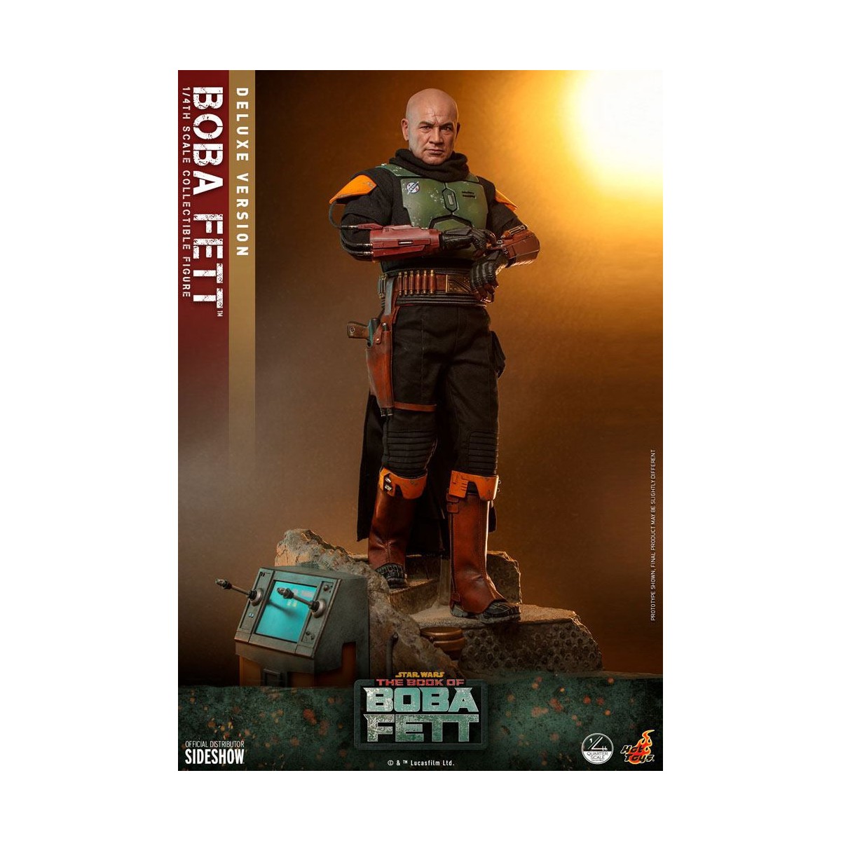 Hot Toys Star Wars - Boba Fett 1/4 Deluxe - The Book of Boba Fett