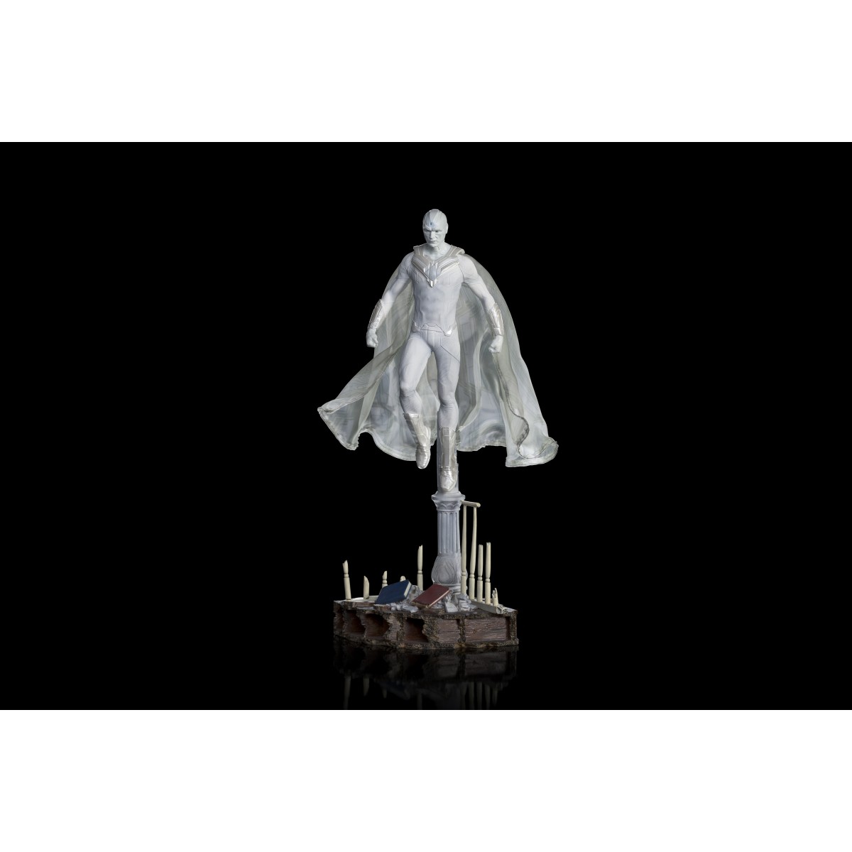 Iron Studios Marvel - Wanda Vision - White Vision - BDS Art Scale 1/10