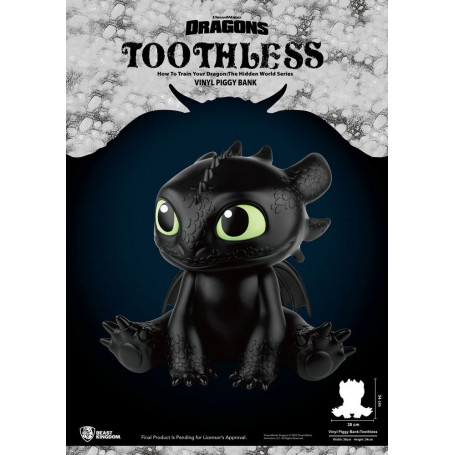 Beast Kingdom Toothless Riesen-Spardose Crocmou - How to train your Dragon