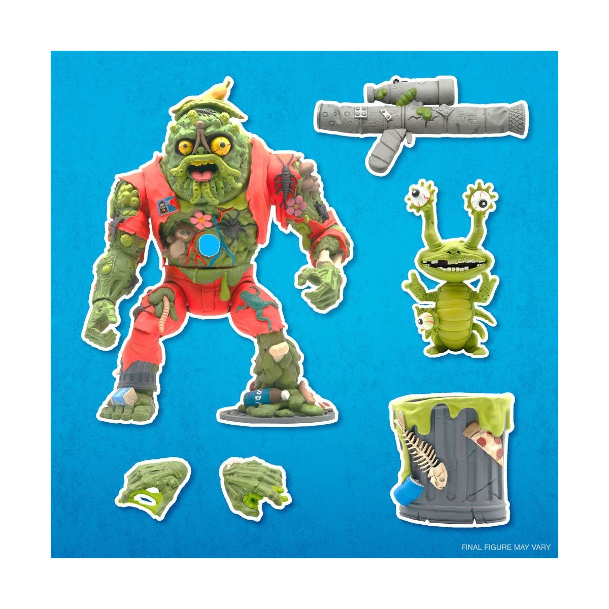 Super 7 - TMNT - Die Ninja Turtles - Ultimate Muckman & Joe Eyeball