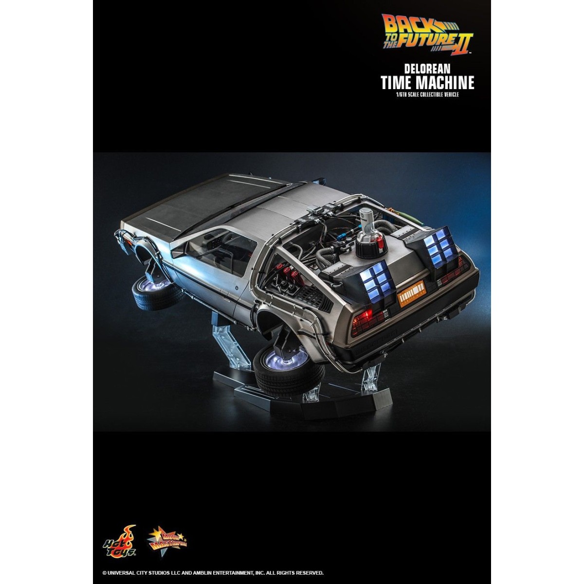 Hot Toys - Delorean Zurück in die Zukunft 2 1/6 - BTTF2