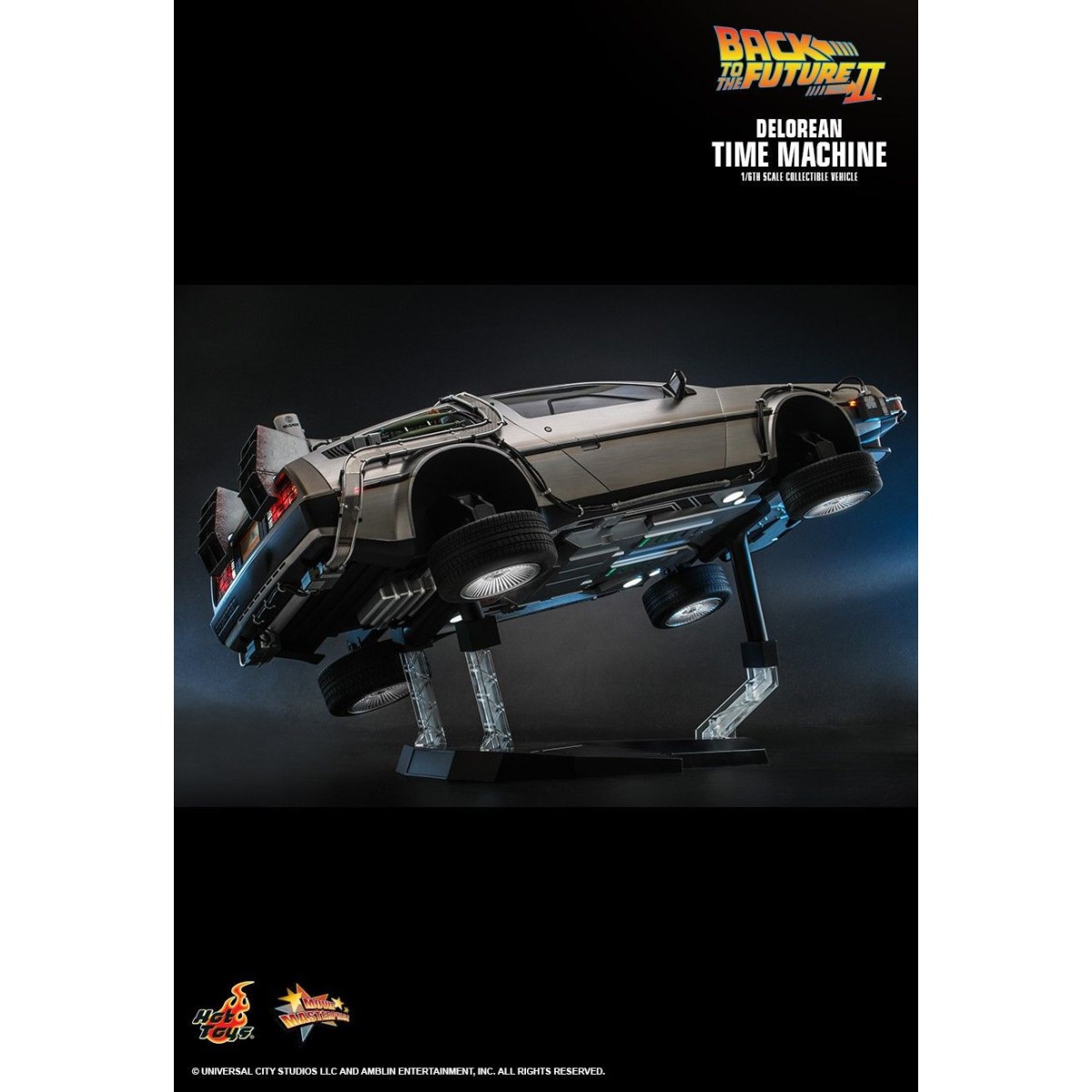 Hot Toys - Delorean Zurück in die Zukunft 2 1/6 - BTTF2