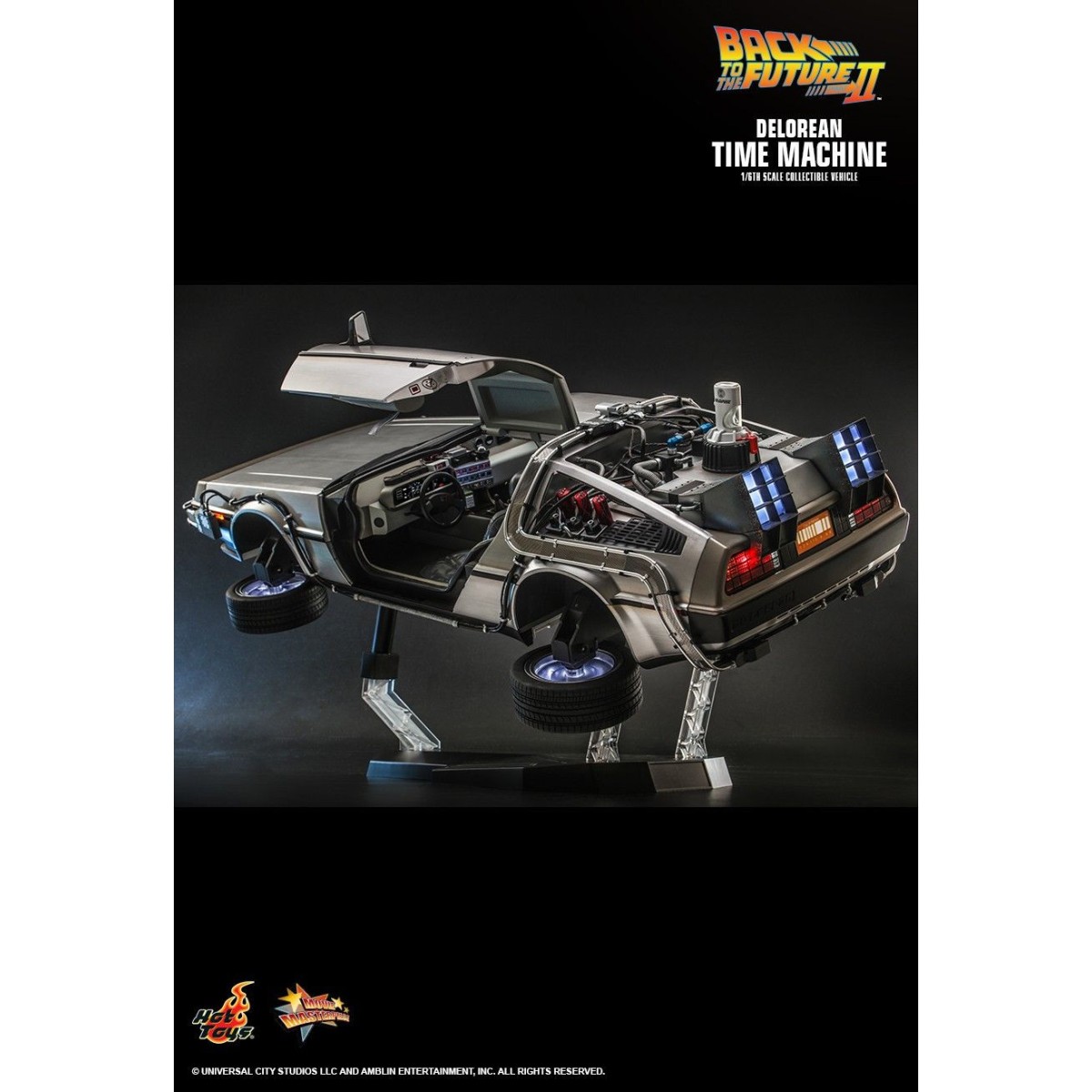 Hot Toys - Delorean Zurück in die Zukunft 2 1/6 - BTTF2