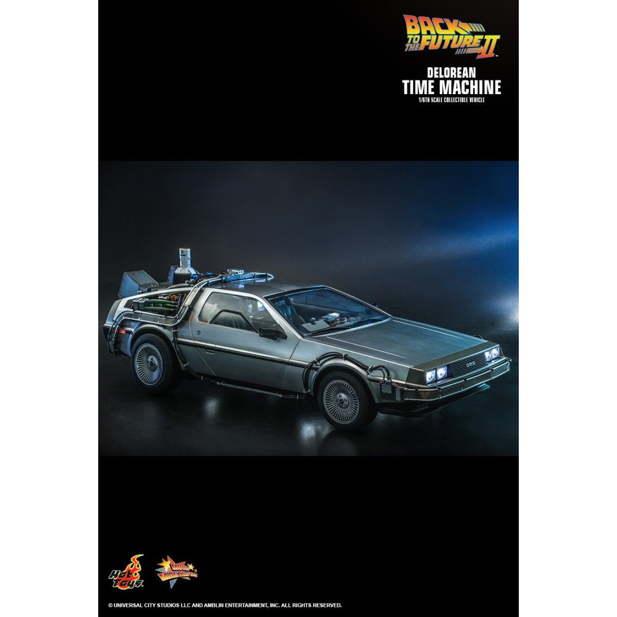 Hot Toys - Delorean Zurück in die Zukunft 2 1/6 - BTTF2