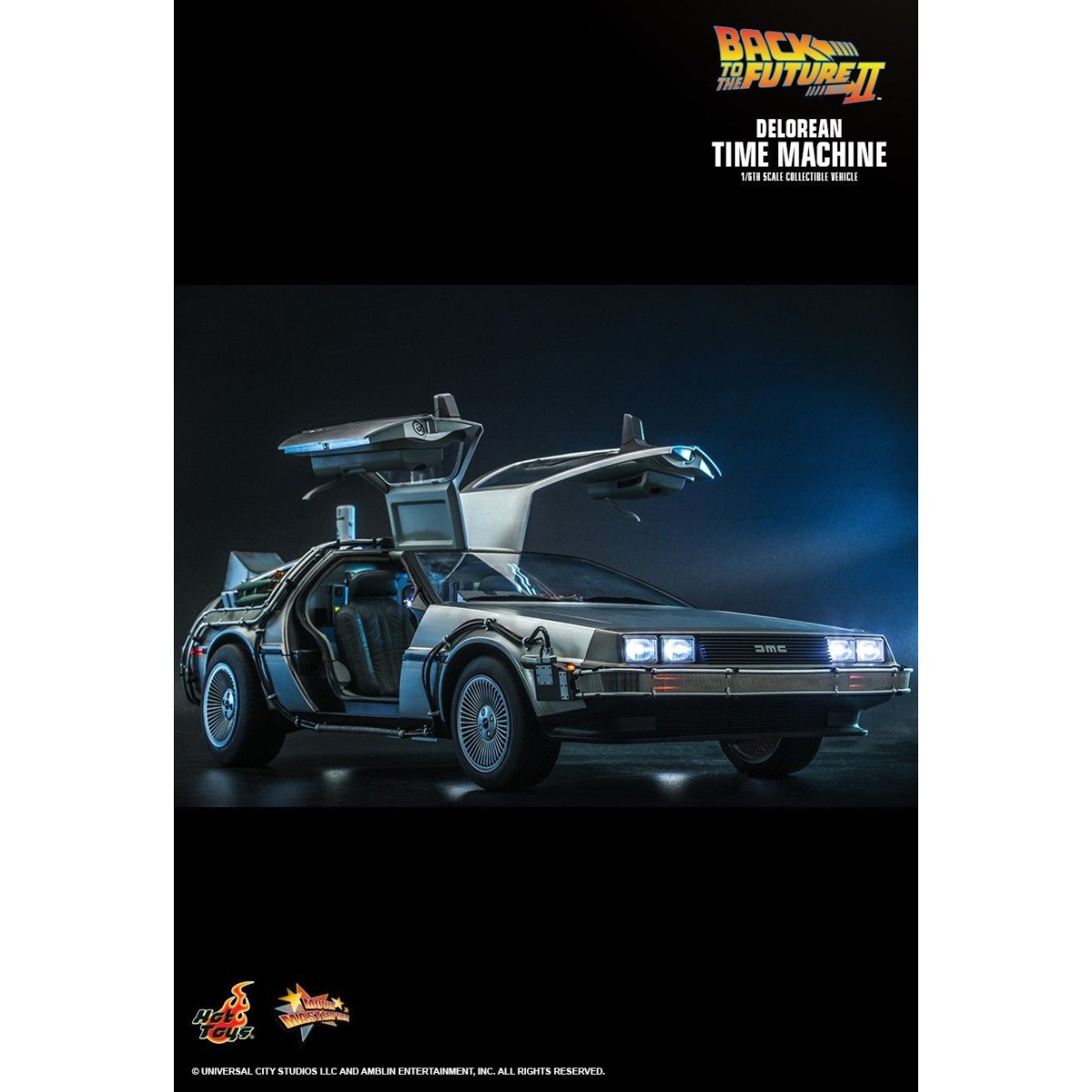 Hot Toys - Delorean Zurück in die Zukunft 2 1/6 - BTTF2