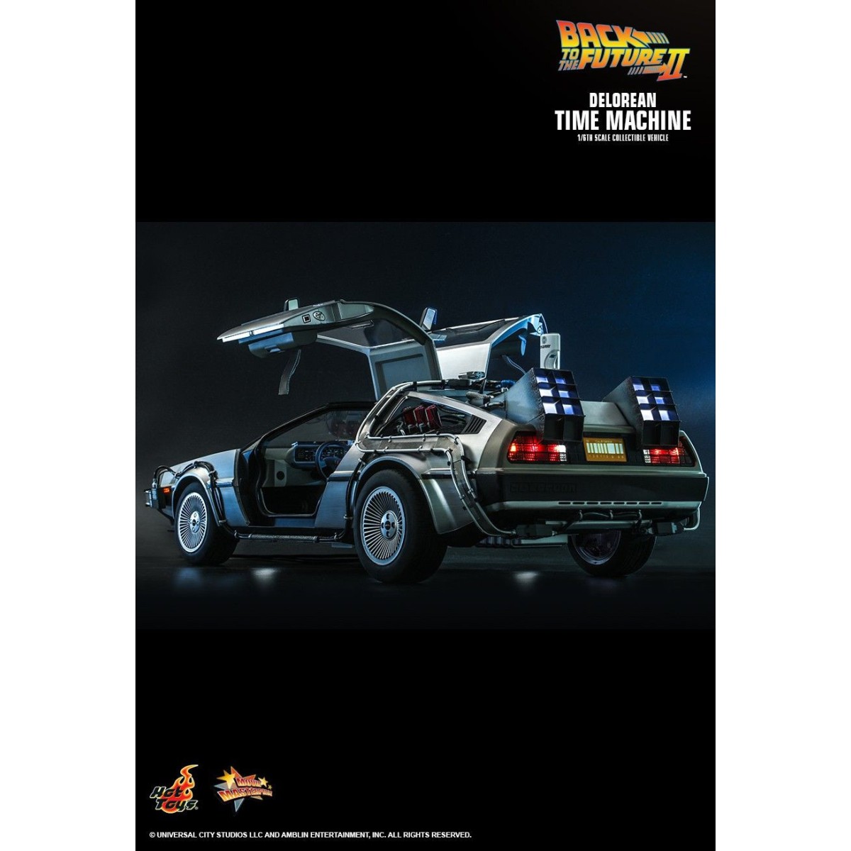 Hot Toys - Delorean Zurück in die Zukunft 2 1/6 - BTTF2