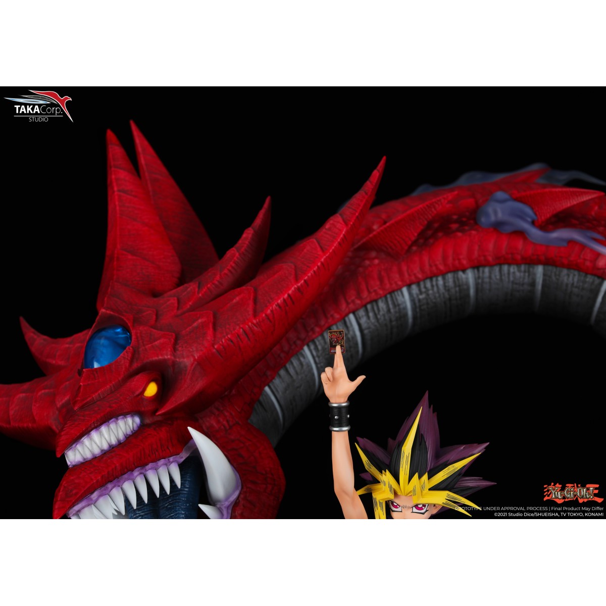 Taka Corp - Yu Gi-Oh! - Statue Yami Yugi & Slifer Der himmlische Drache - 1/6