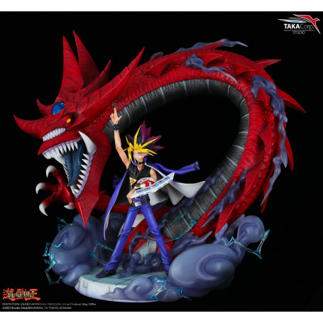 Taka Corp - Yu Gi-Oh! - Statue Yami Yugi & Slifer Der himmlische Drache - 1/6