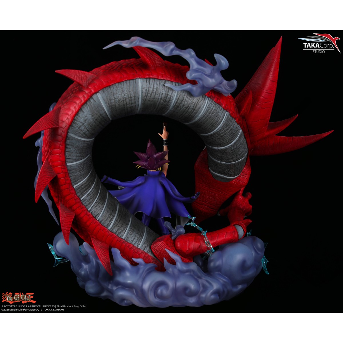 Taka Corp - Yu Gi-Oh! - Statue Yami Yugi & Slifer Der himmlische Drache - 1/6