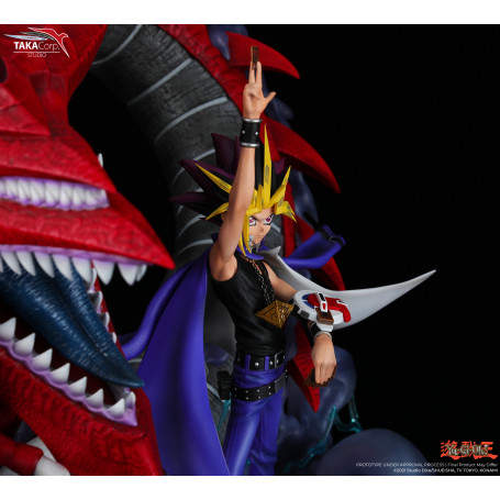 Taka Corp - Yu Gi-Oh! - Statue Yami Yugi & Slifer Der himmlische Drache - 1/6