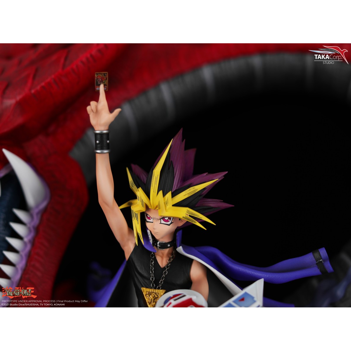 Taka Corp - Yu Gi-Oh! - Statue Yami Yugi & Slifer Der himmlische Drache - 1/6