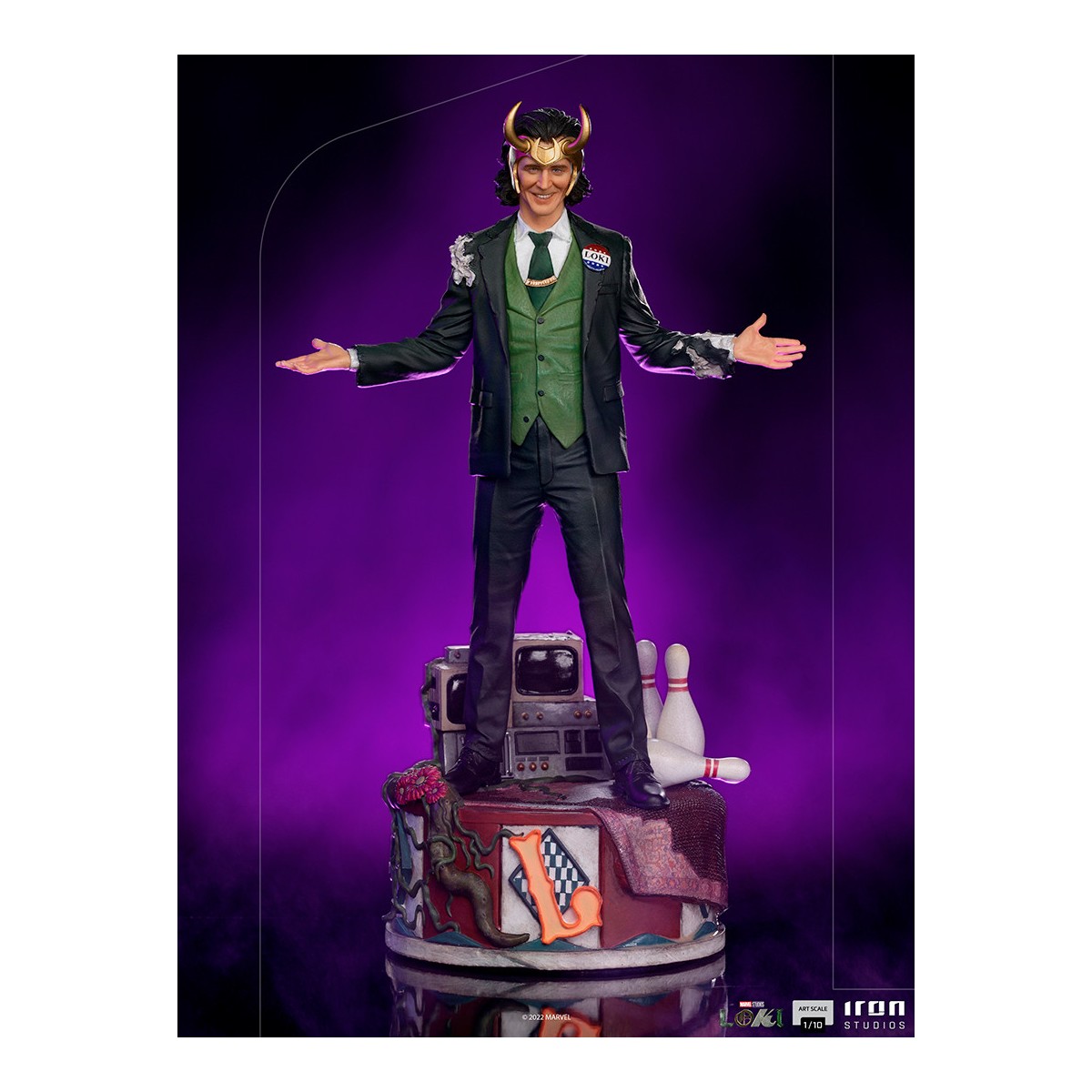 Iron Studios Statue Art scale 1/10 - PRESIDENT LOKI VARIANT - Loki