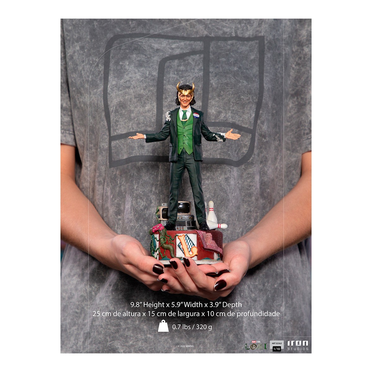 Iron Studios Statue Art scale 1/10 - PRESIDENT LOKI VARIANT - Loki