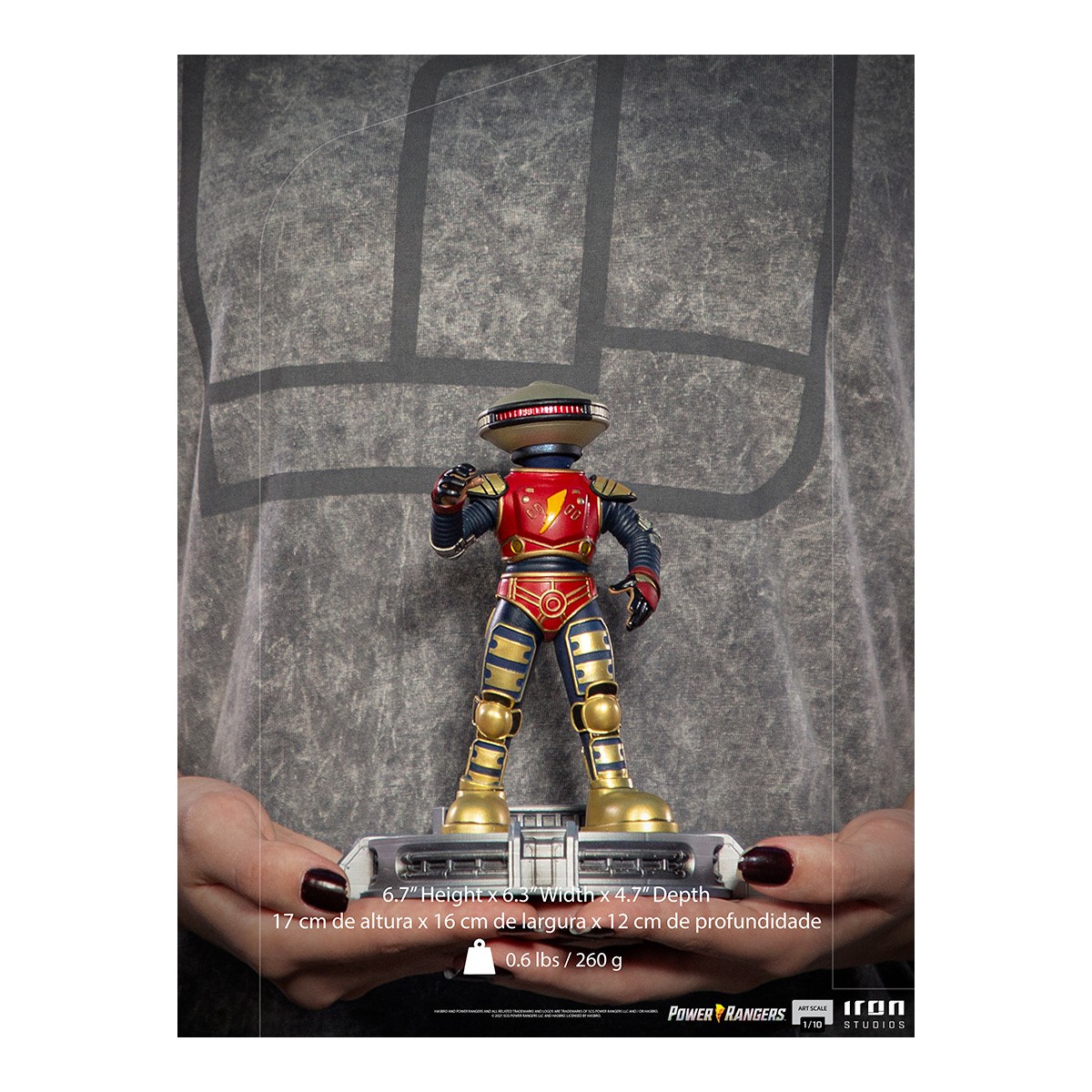Iron Studios - Alpha 5 - Power Rangers BDS Art Scale 1/10