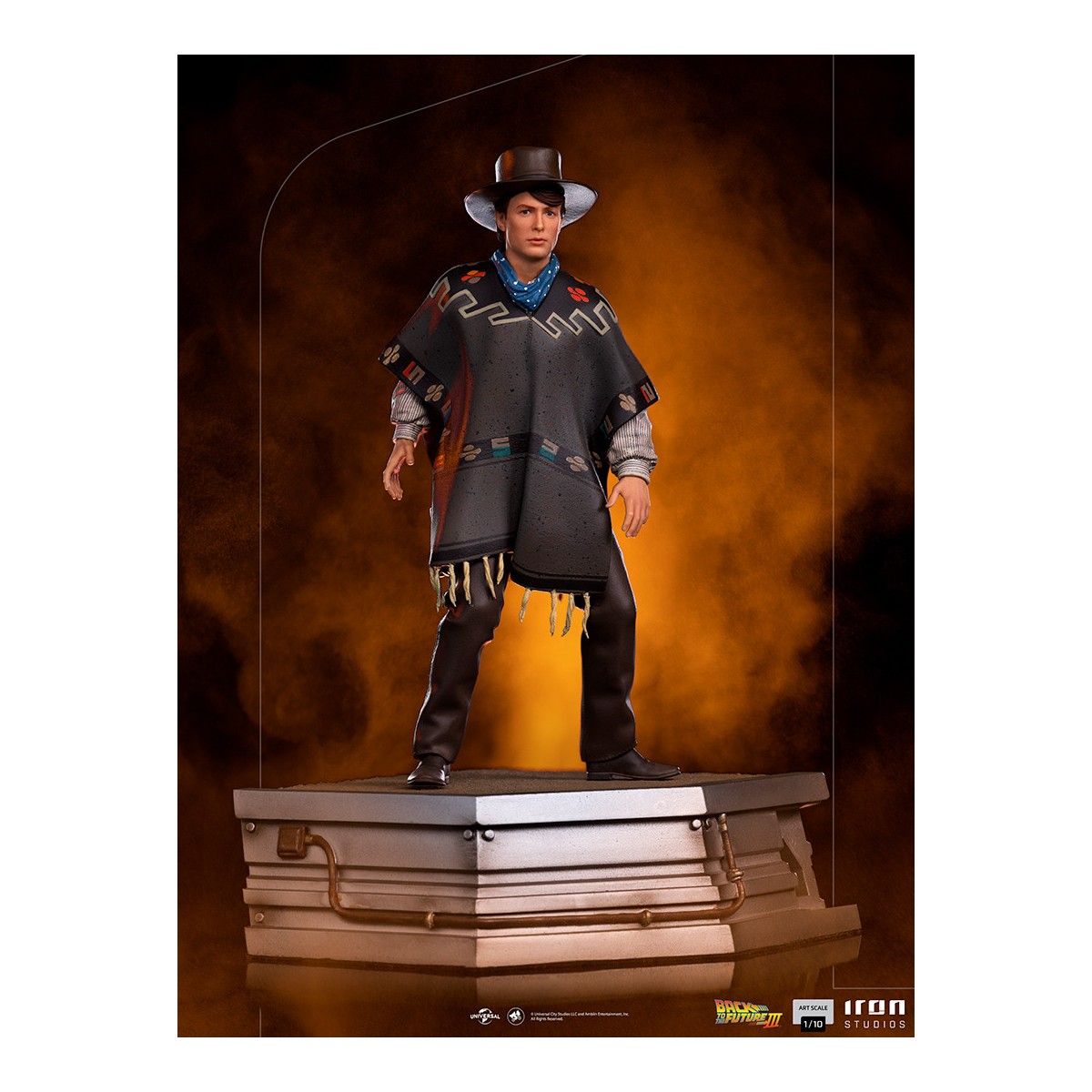 Iron Studios - BTTF 3 - Marty McFly Back to the Future Part III - BDS Art Scale
