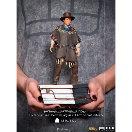Iron Studios - BTTF 3 - Marty McFly Back to the Future Part III - BDS Art Scale