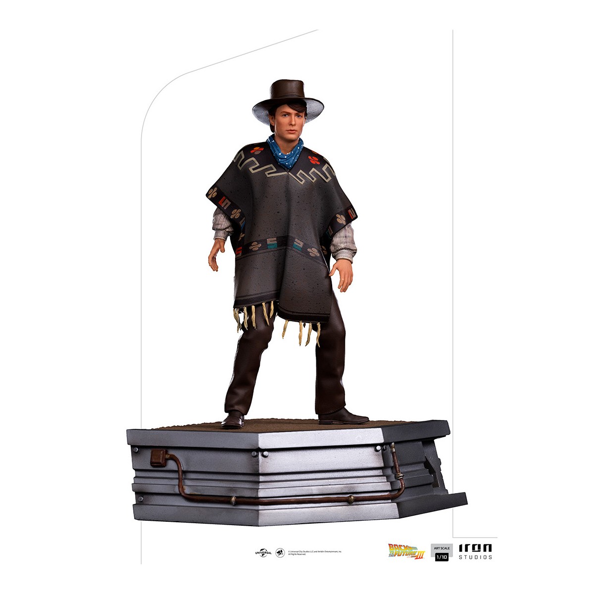 Iron Studios - BTTF 3 - Marty McFly Back to the Future Part III - BDS Art Scale