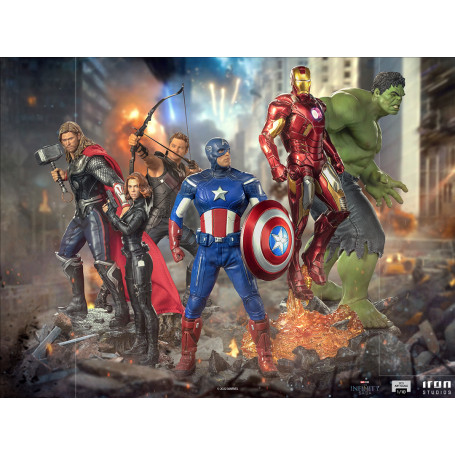 Iron Studios - BLACK WIDOW - Battle of NY The Infinity Saga 1/10 BDS Art Scale
