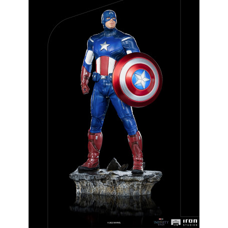 Iron Studios - CAPTAIN AMERICA - Battle of NY The Infinity Saga 1/10 BDS Art Scale