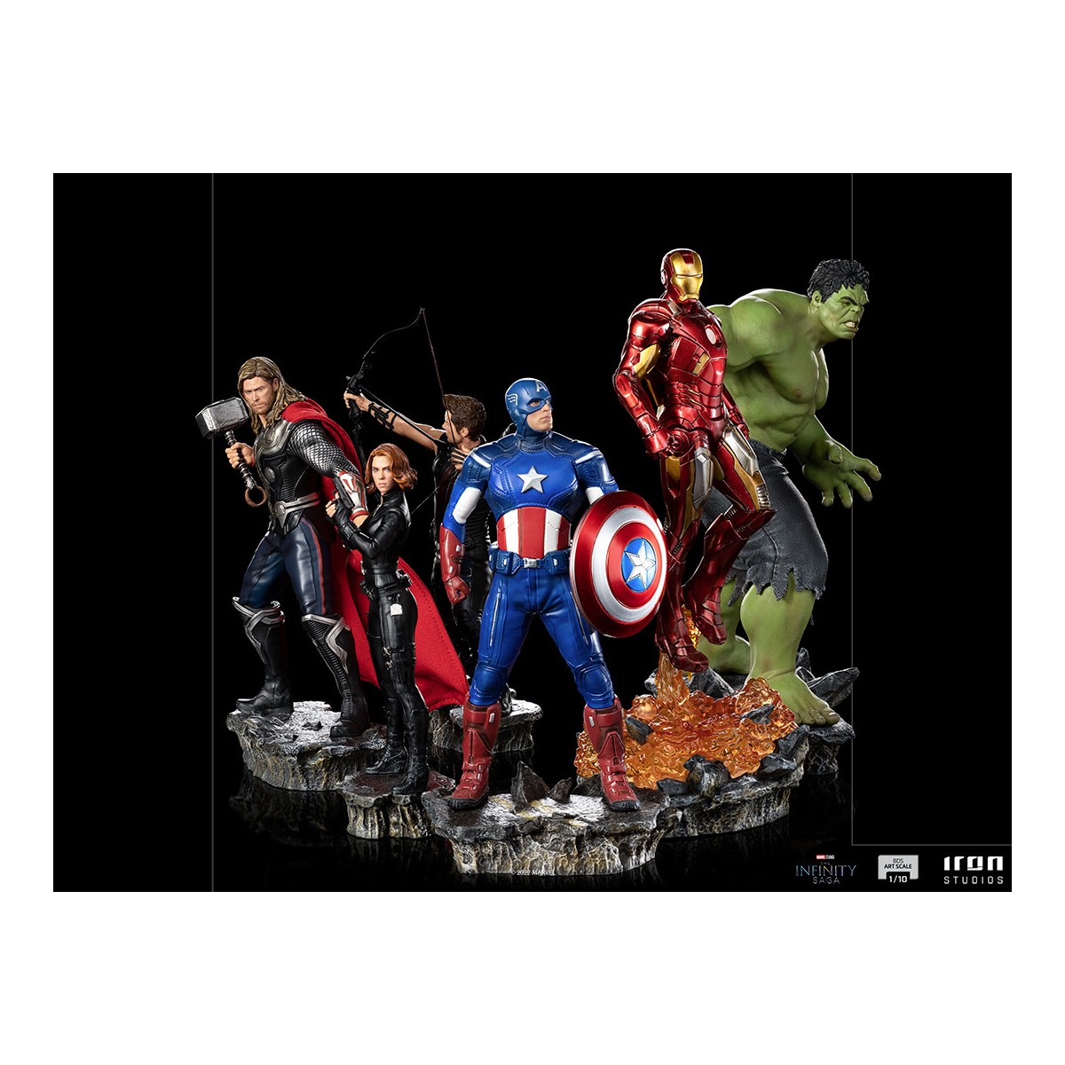 Iron Studios - CAPTAIN AMERICA - Battle of NY The Infinity Saga 1/10 BDS Art Scale