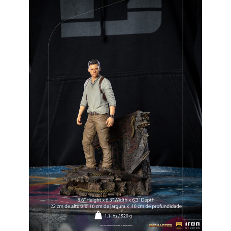 Iron Studios - NATHAN DRAKE - Uncharted 1/10 Deluxe Art Scale