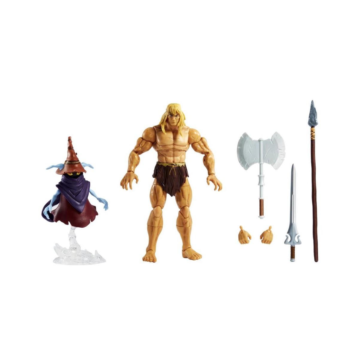 Masters of the Universe: Revelation Masterverse - Savage He-Man & Orkos Deluxe