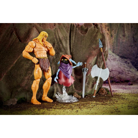 Masters of the Universe: Revelation Masterverse - Savage He-Man & Orkos Deluxe