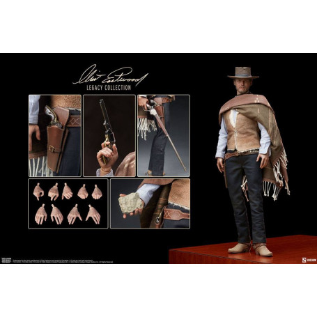Sideshow - The Man With No Name Actionfigur 1/6 - The Good, the Bad and the Ugly - Der Gute, der Schurke und der Bösewicht