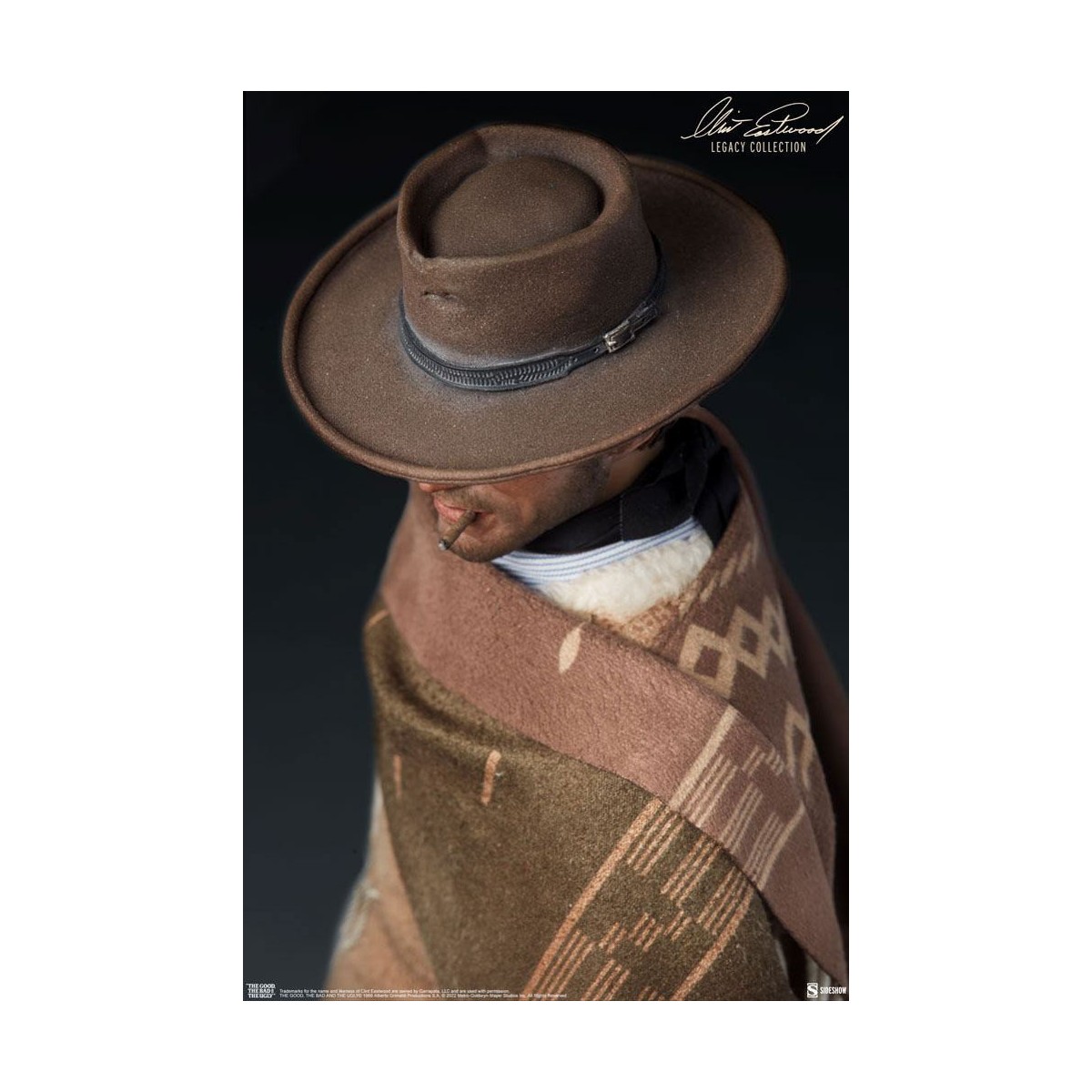 Sideshow - The Man With No Name Actionfigur 1/6 - The Good, the Bad and the Ugly - Der Gute, der Schurke und der Bösewicht