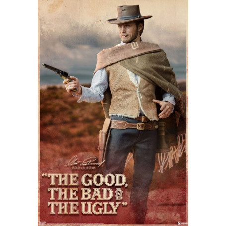 Sideshow - The Man With No Name Actionfigur 1/6 - The Good, the Bad and the Ugly - Der Gute, der Schurke und der Bösewicht