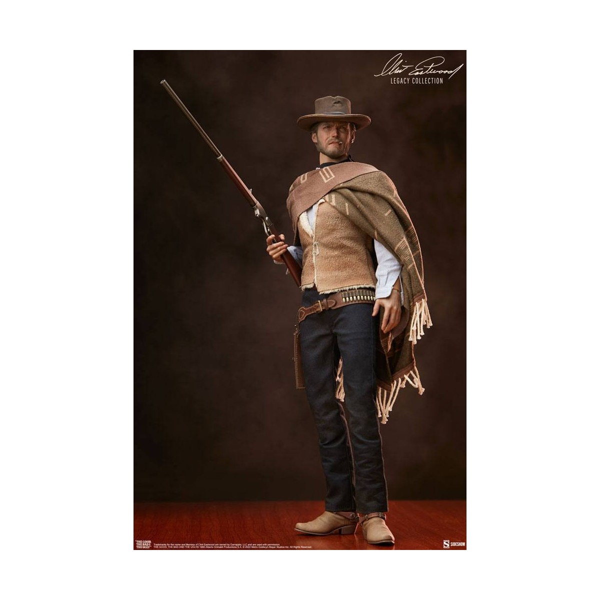 Sideshow - The Man With No Name Actionfigur 1/6 - The Good, the Bad and the Ugly - Der Gute, der Schurke und der Bösewicht