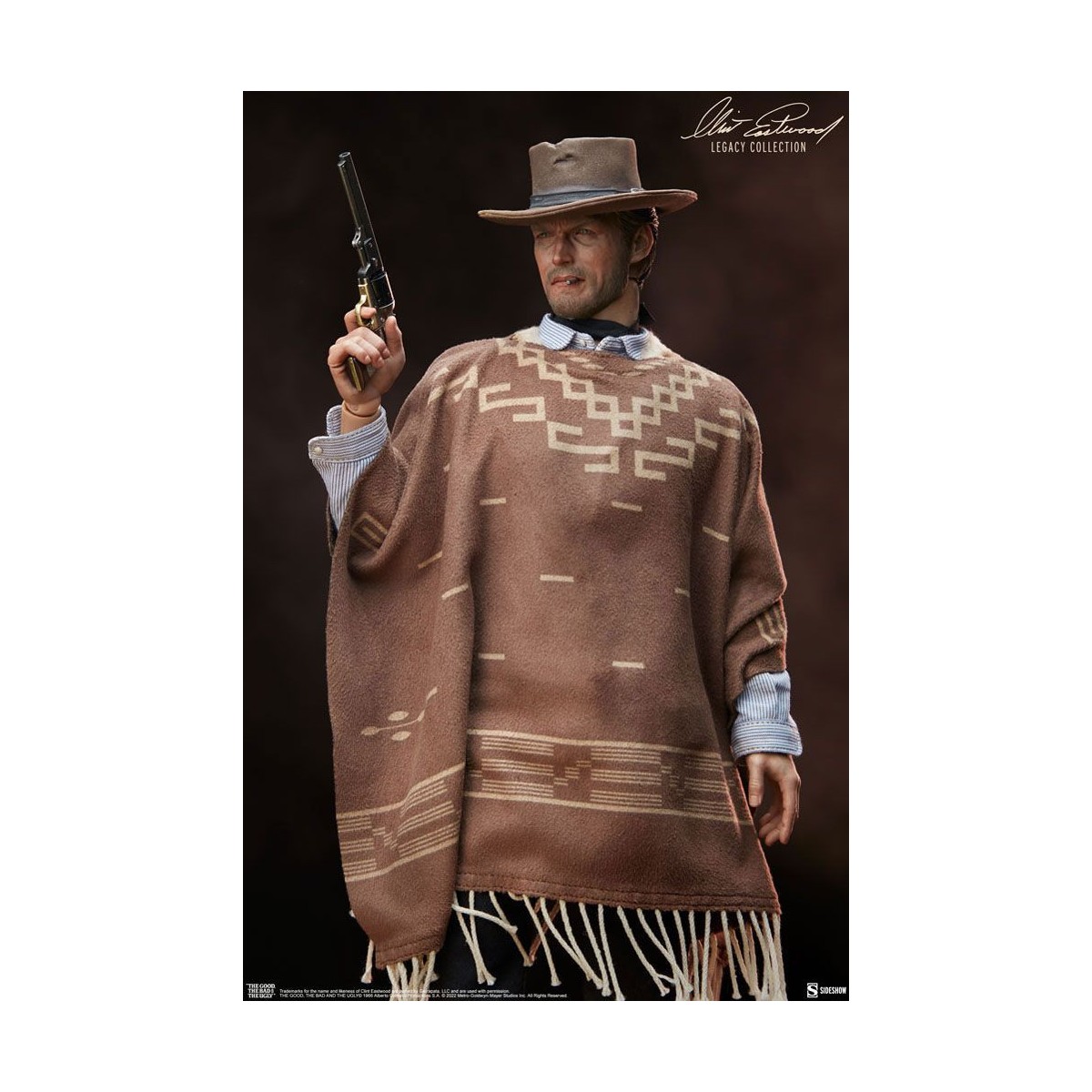 Sideshow - The Man With No Name Actionfigur 1/6 - The Good, the Bad and the Ugly - Der Gute, der Schurke und der Bösewicht