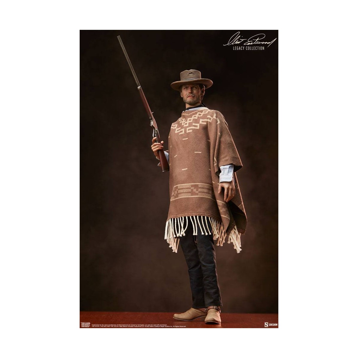 Sideshow - The Man With No Name Actionfigur 1/6 - The Good, the Bad and the Ugly - Der Gute, der Schurke und der Bösewicht
