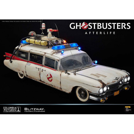Blitzway Ghostbusters die Heritage Fahrzeug 1/6 ECTO-1 1959 Cadillac - Ghostbusters Afterlife
