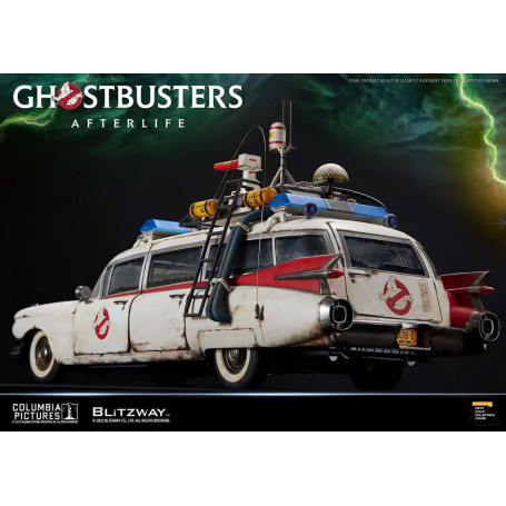 Blitzway Ghostbusters die Heritage Fahrzeug 1/6 ECTO-1 1959 Cadillac - Ghostbusters Afterlife