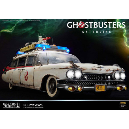 Blitzway Ghostbusters die Heritage Fahrzeug 1/6 ECTO-1 1959 Cadillac - Ghostbusters Afterlife
