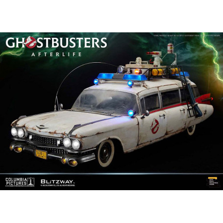 Blitzway Ghostbusters die Heritage Fahrzeug 1/6 ECTO-1 1959 Cadillac - Ghostbusters Afterlife