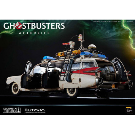 Blitzway Ghostbusters die Heritage Fahrzeug 1/6 ECTO-1 1959 Cadillac - Ghostbusters Afterlife