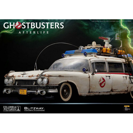Blitzway Ghostbusters die Heritage Fahrzeug 1/6 ECTO-1 1959 Cadillac - Ghostbusters Afterlife