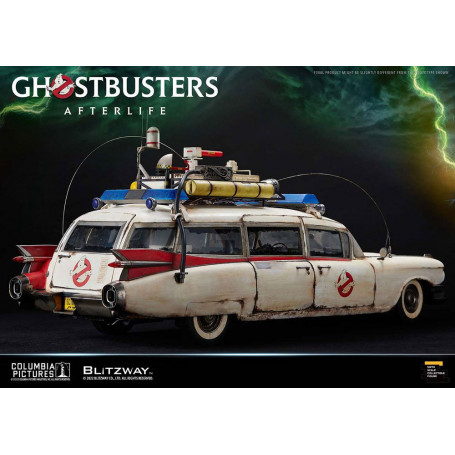 Blitzway Ghostbusters die Heritage Fahrzeug 1/6 ECTO-1 1959 Cadillac - Ghostbusters Afterlife