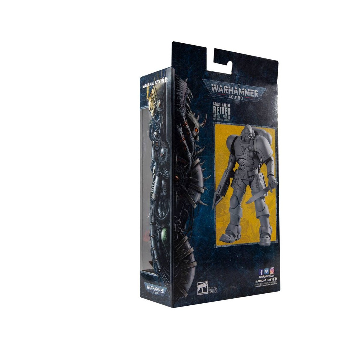 Mc Farlane - Ultramarines Reiver mit Grapnel Launcher Artist Proof - Warhammer 40K