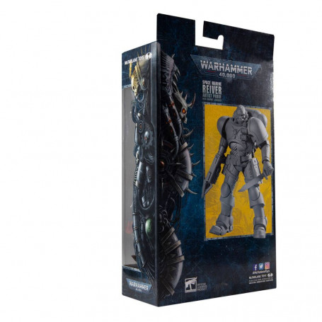 Mc Farlane - Ultramarines Reiver mit Grapnel Launcher Artist Proof - Warhammer 40K