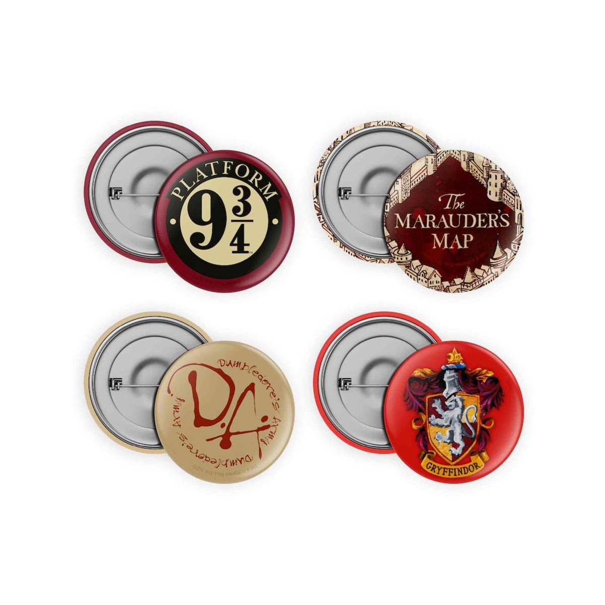 SD TOYS HARRY POTTER - 4er-Pack Namensschilder