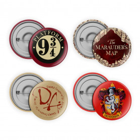SD TOYS HARRY POTTER - 4er-Pack Namensschilder