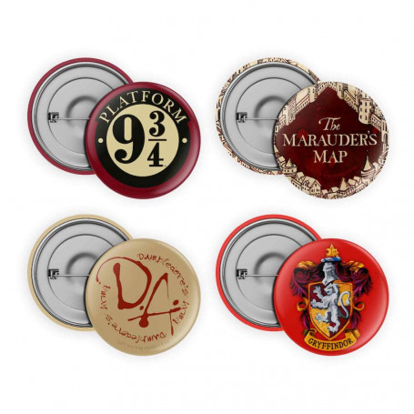 SD TOYS HARRY POTTER - 4er-Pack Namensschilder
