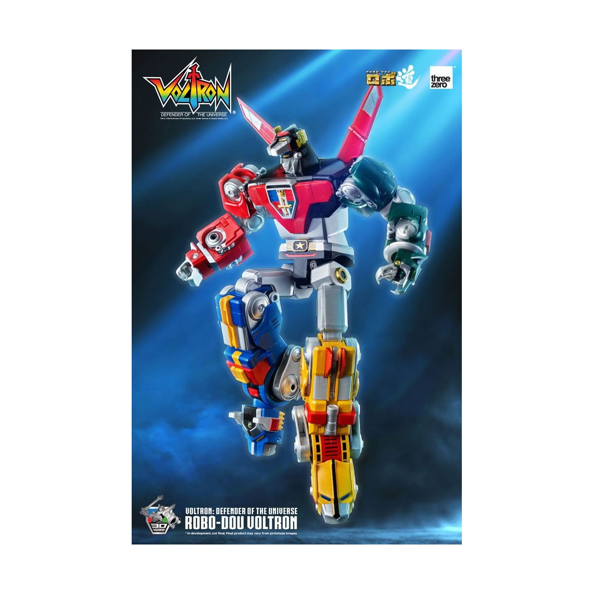 Three Zero - Voltron: Defender of the Universe Sammlerfigur Robo-Dou Voltron