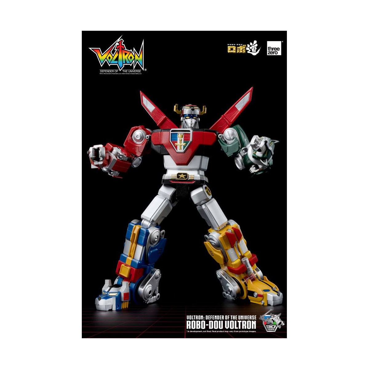 Three Zero - Voltron: Defender of the Universe Sammlerfigur Robo-Dou Voltron