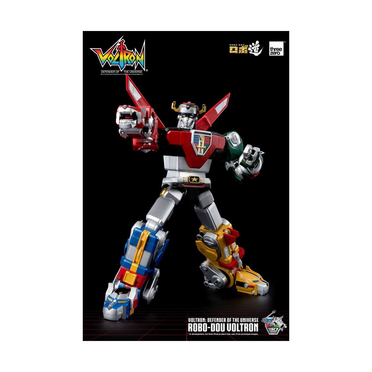Three Zero - Voltron: Defender of the Universe Sammlerfigur Robo-Dou Voltron