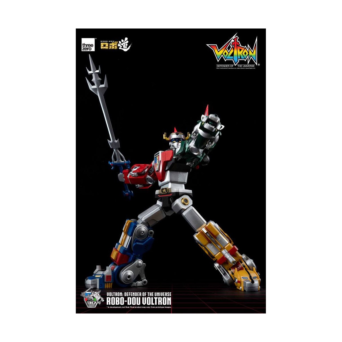 Three Zero - Voltron: Defender of the Universe Sammlerfigur Robo-Dou Voltron