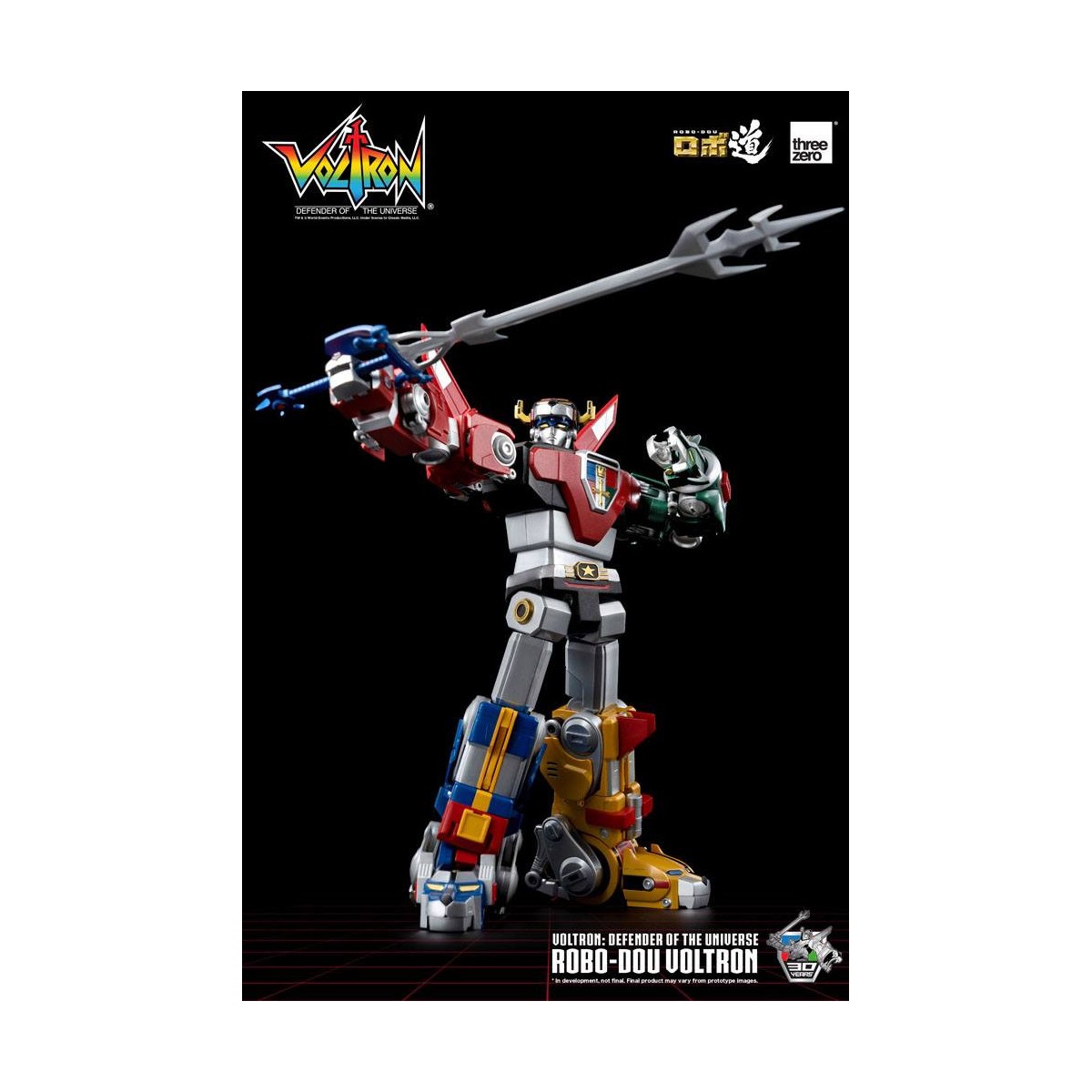 Three Zero - Voltron: Defender of the Universe Sammlerfigur Robo-Dou Voltron